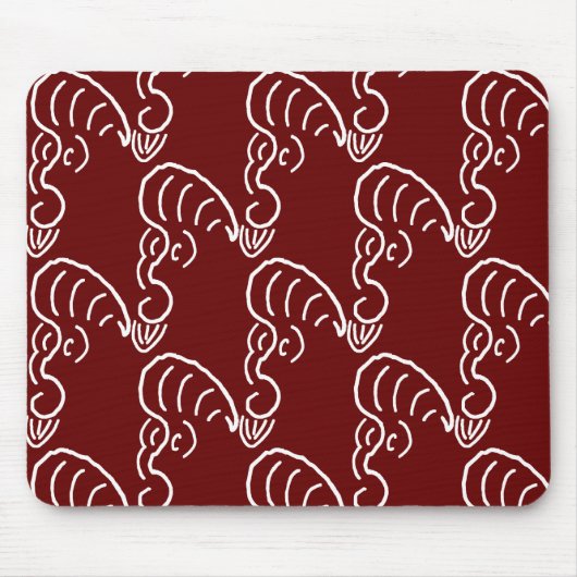 ROCKABILLY YELL (CRIMSON) MUISMAT (Voorkant)