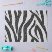Rockabilly Zebra Print Tissue Paper Tissuepapier (Craft)