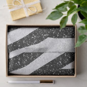 Rockabilly Zebra Print Tissue Paper Tissuepapier (Geschenk)