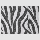 Rockabilly Zebra Print Tissue Paper Tissuepapier (Voorkant)