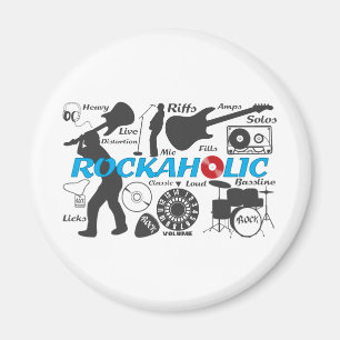 Rockaholic Magneet