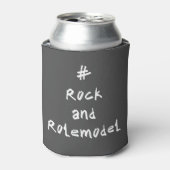 #RockandRolemodel - White. Blikjeskoeler (Blikje Voorkant)