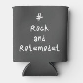#RockandRolemodel - White. Blikjeskoeler (Voorkant)