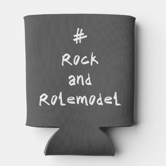 #RockandRolemodel - White. Blikjeskoeler (Achterkant)
