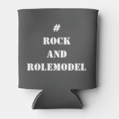 #RockandRolemodel - White Editable. Blikjeskoeler (Voorkant)