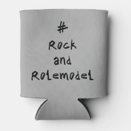 #RockandRolemodel - Zwart. Blikjeskoeler