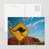 rockangaroo - teken briefkaart (Voorkant / Achterkant)