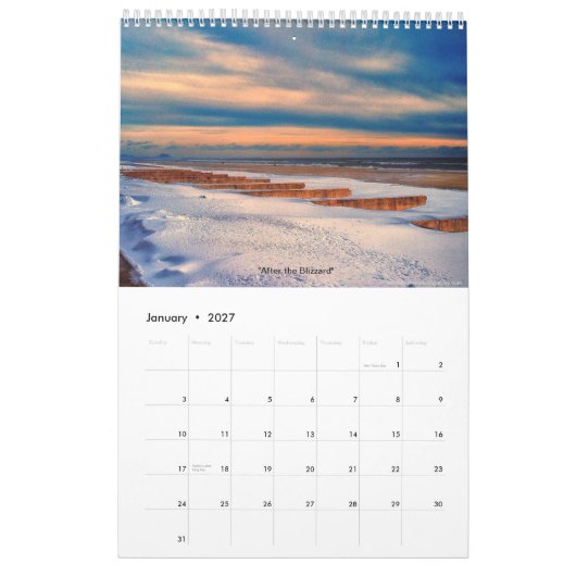 Rockaway Beach - A Year in Afbeelding Kalender (Jan 2027)