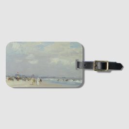 Rockaway Beach (New York) (door E.H. Potthast) Bagagelabel