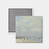 Rockaway Beach (New York) (door E.H. Potthast) Magneet (Voorkant / Achterkant)
