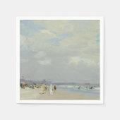 Rockaway Beach (New York) (door E.H. Potthast) Servet (Voorkant)