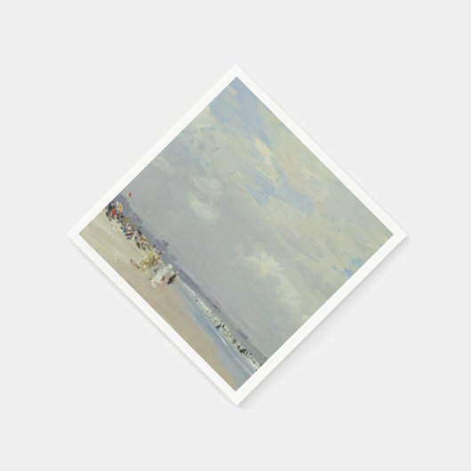 Rockaway Beach (New York) (door E.H. Potthast) Servet (Hoek)