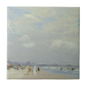 Rockaway Beach (New York) (door E.H. Potthast) Tegeltje (Voorkant)