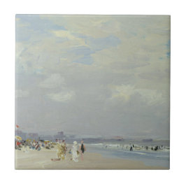 Rockaway Beach (New York) (door E.H. Potthast) Tegeltje
