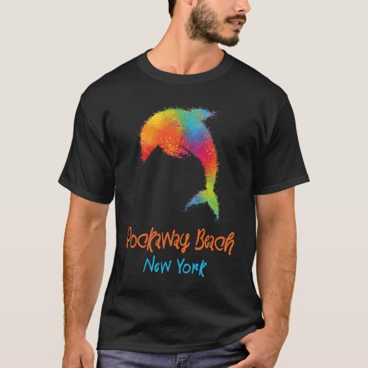 Rockaway Beach New York Souvenir T-shirt (Voorkant)
