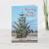 Rockaway Beach, OR - Een zeer vrolijke kerst Feestdagen Kaart (Voorkant)