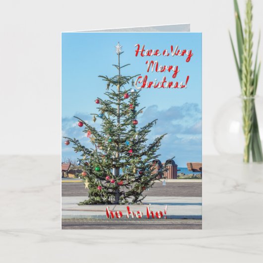 Rockaway Beach, OR - Een zeer vrolijke kerst Feestdagen Kaart (Voorkant)