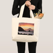 Rockaway Beach Sunset Grote Tote Bag (Voorkant (product))
