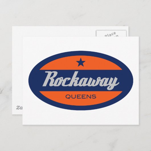 Rockaway Briefkaart (Voorkant / Achterkant)
