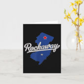 Rockaway New Jersey Nj Map Kaart (Gele Bloem)