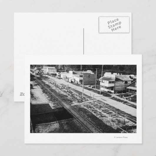 Rockaway, Oregon Beach en Main Street Photograp Briefkaart (Voorkant / Achterkant)