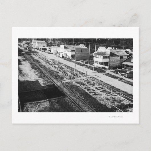 Rockaway, Oregon Beach en Main Street Photograp Briefkaart (Voorkant)