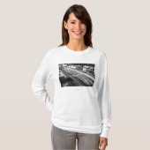Rockaway, Oregon Beach en Main Street Photograp T-shirt (Voorkant volledig)