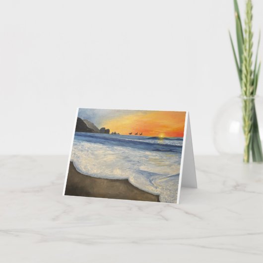 Rockaway Pelicans Bedankkaart (Voorkant)