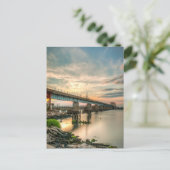 Rockaway Train Bridge Briefkaart (Staand voorkant)