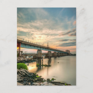 Rockaway Train Bridge Briefkaart