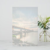 Rockaway Train Bridge Briefpapier (Staand voorkant)