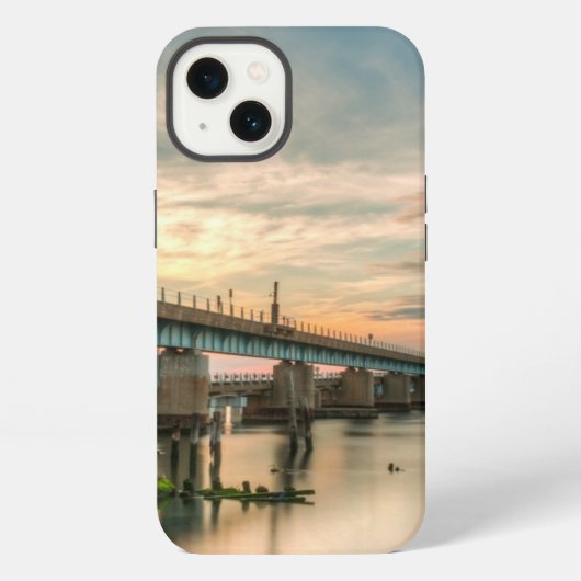 Rockaway Train Bridge iPhone Hoesje (Achterkant)