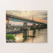 Rockaway Train Bridge Legpuzzel (Horizontaal)