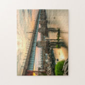 Rockaway Train Bridge Legpuzzel (Verticaal)