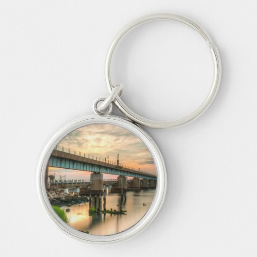 Rockaway Train Bridge Sleutelhanger (Voorkant)