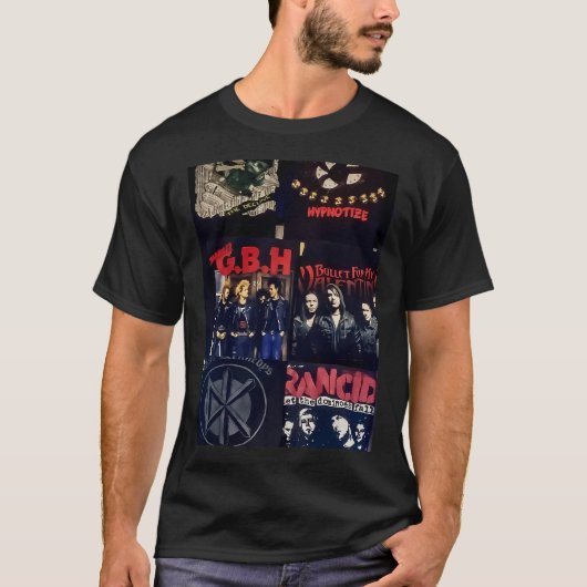 Rockbands T-shirts New York City (Voorkant)