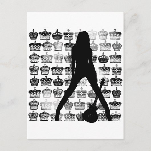 ROCKBEGINSEL BRIEFKAART (Voorkant)