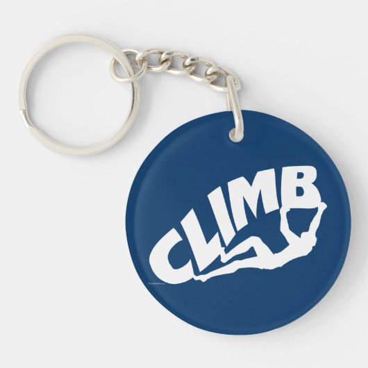 Rockbeklimming, Bouldering Sleutelhanger (Voorkant)
