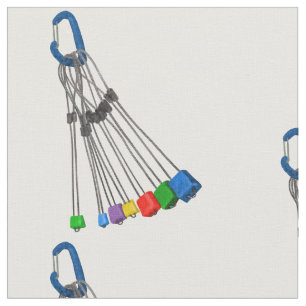 Rockbeklimming, draden en carabiner stof