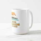 Rockbeklimming en kats bergbeklimmingsgrap koffiemok (Voorkant rechts)