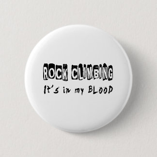 Rockbeklimming Het zit in mijn bloed Ronde Button 5,7 Cm