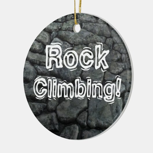 Rockbeklimming! Keramisch Ornament (Links)