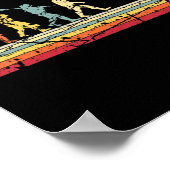 Rockbeklimming menselijke evolutie  klimmer poster (Hoek)