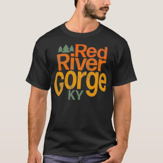 Rockbeklimming voor de Rode River Gorge-klimmers e T-shirt