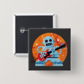 Rockbot Button (Voorkant /achterkant)