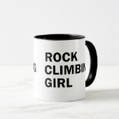 Rockclimbing girl mok (Voorkant rechts)