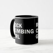 Rockclimbing girl mok (Voorkant links)