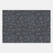 Rocked Science Universe Planeten Astronomische din Inpakpapier Vel (Voorkant 3)