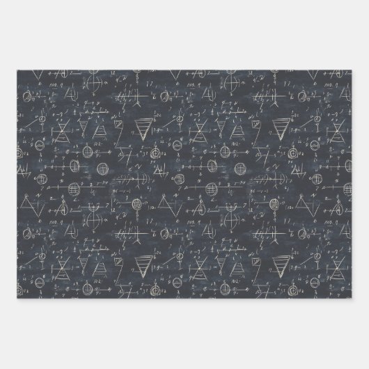 Rocked Science Universe Planeten Astronomische din Inpakpapier Vel (Voorkant 3)