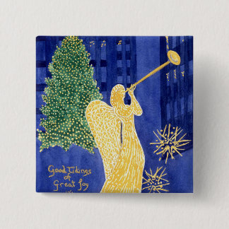 Rockefeller Angel Button